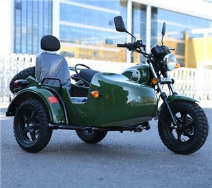 Elektrický sajdkárový motocykl